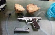 Foreign national arrested for dealing in liquor without a licence, possession of prohibited firearm and illegal possession of rhino horns