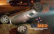 VR Medical responded to a motor vehicle accident on the N8 just before the Engen Garage
