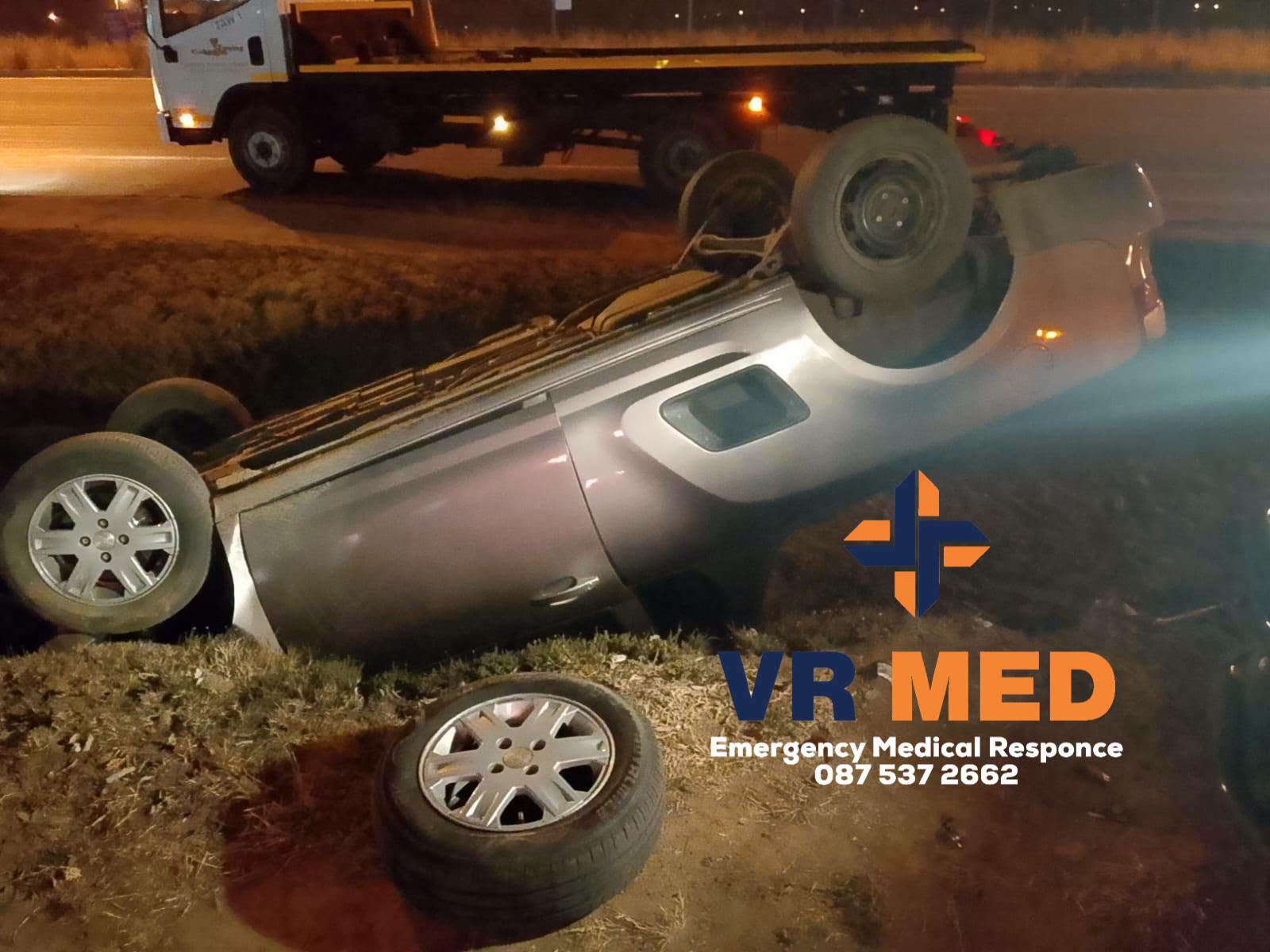 VR Medical responded to a motor vehicle accident on the N8 just before the Engen Garage