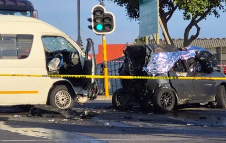 Taxi crash in Colorado Park leads to vehicle engulfed in flames, one fatality