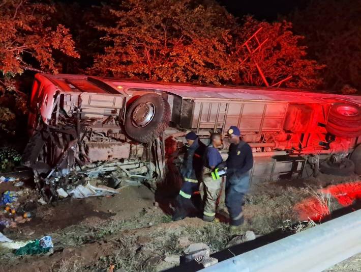 Bus crash near Musina leaves one person deceased