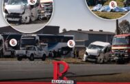 Multiple lives have been lost in a horrific Greyhound bus and taxi crash on Barrage Road in Vanderbijlpark