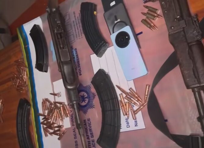 Three suspects arrested for the illegal possession of firearms, Jeppestown